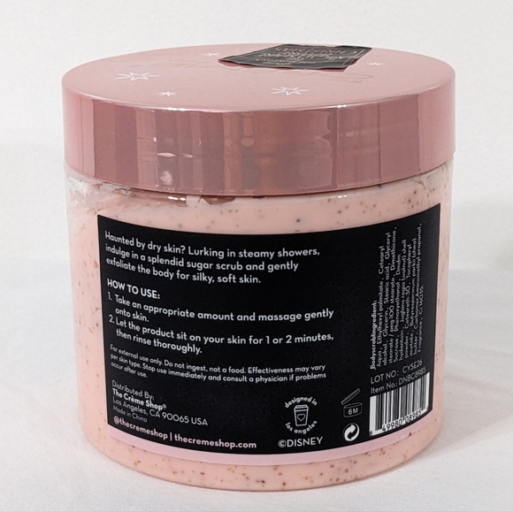 Disney The Nightmare Before Christmas Exfoliating Sugar Body Scrub Charcoal Rose - Picture 2 of 4